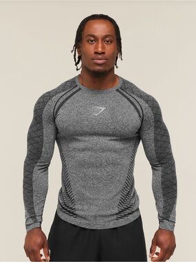 Gymshark | Shirts | Gymshark Onyx V5 5 Seamless Longsleeve | Poshmark